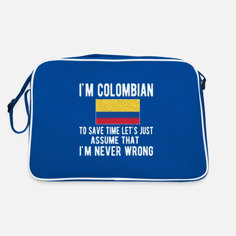 Colombie Colombie Drapeau colombien Sac Retro