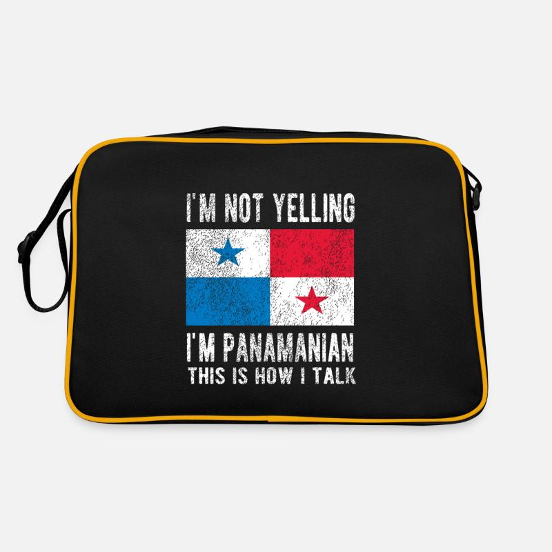 Panama Panama Origin Panamanian flag Retro Bag