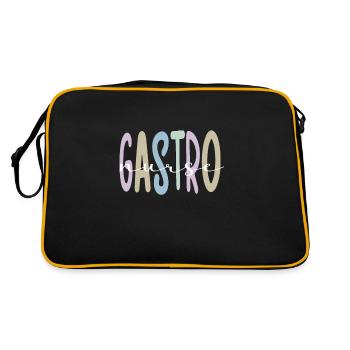 Infirmière Gastroentérologie Endoscopie - Sac Retro - noir/or - Dos