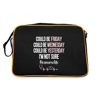 Intensive Care Nurse Intensive Care ICU Nurse - Retro Bag - black/gold - Back