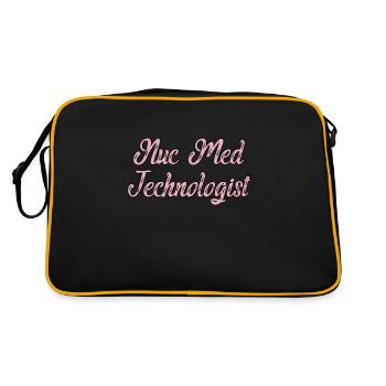 Technologue en radiologie médicale Médecine nucléaire - Sac Retro - noir/or - Dos