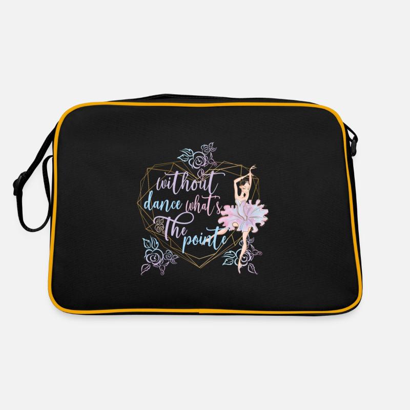 Danseuse de ballet ballerine danseuse de ballet Sac Retro