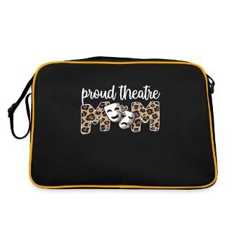Meilleur Théâtre Mama Théâtre Acteur Mère - Sac Retro - noir/or - Dos