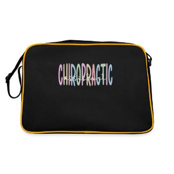 Chiropractic Assistant Chiropractic Assistant - Retro Bag - black/gold - Back