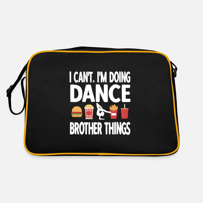 Danse Frère d’un danseur Frère de danseur Sac Retro
