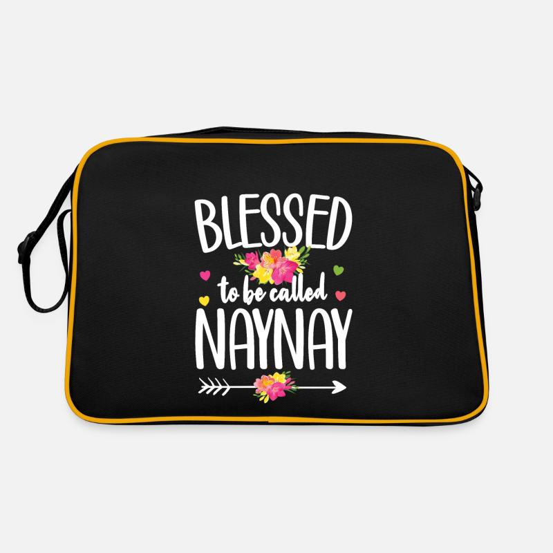 Naynay Oma Muttertag Naynay Geschenk Großmutter Retro Tasche
