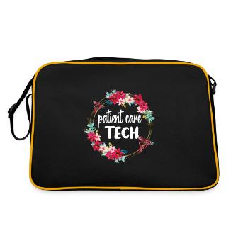 Patient Care Technician Patient Care PCT - Retro Bag - black/gold - Back