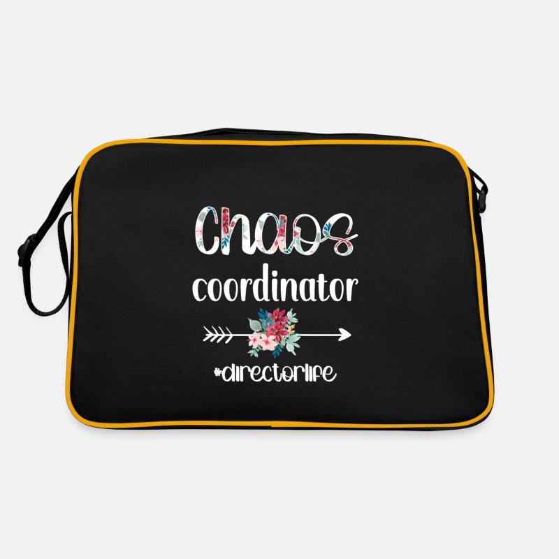 Bester Direktor Wertschätzung Direktor Geschenk Retro Tasche