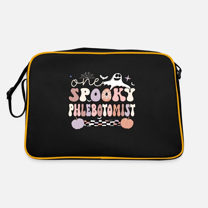 Phlebotomy Halloween Phlebotomist Phlebotomy Tech Retro Tasche