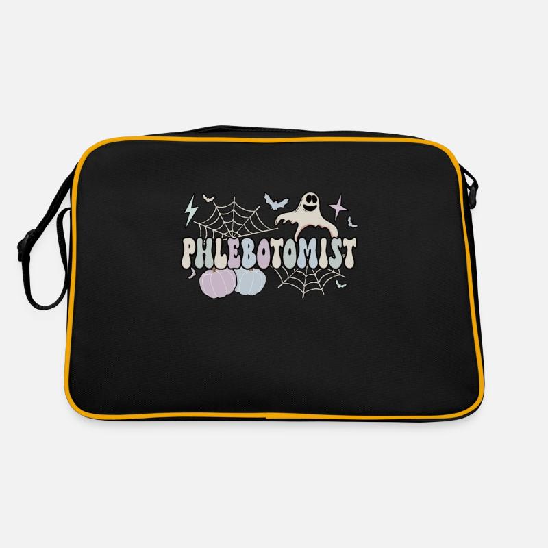 Phlebotomy Halloween Phlebotomist Phlebotomy Tech Retro Tasche