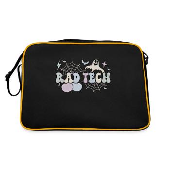 Technologie de radiologie Halloween Technologue en radiologie - Sac Retro - noir/or - Dos