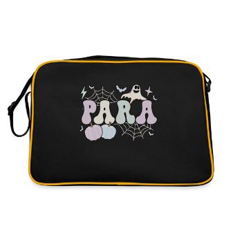 Paraprofessionnel Halloween Para Teacher Parapro - Sac Retro - noir/or - Dos