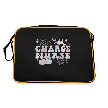 Charge Infirmière Halloween Charge Cadeaux d’allaitement - Sac Retro - noir/or - Dos