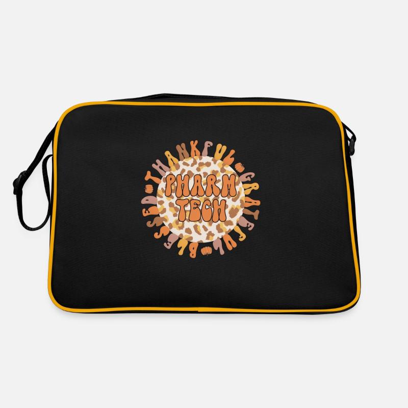 Pharmacy Technologist Thanksgiving Pharmacy Tech Retro Tasche