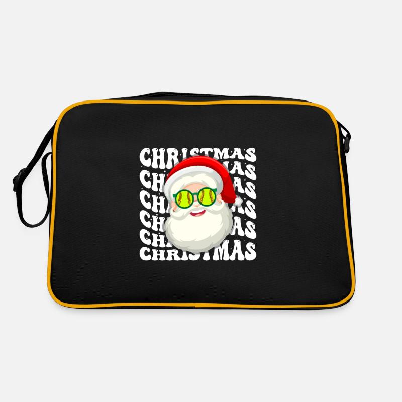 Softball Xmas Softball Player Christmas Gift Retro Tasche