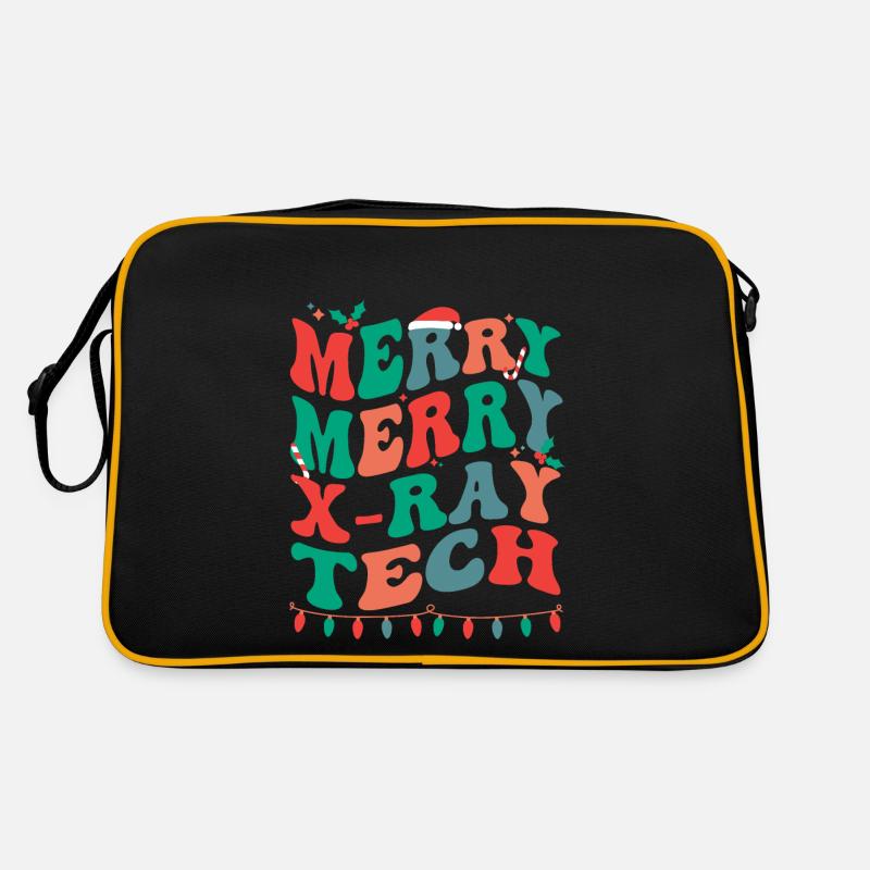 Technologue en rayons X Noël Radiologie Tech Xmas Sac Retro