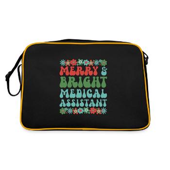 Assistant médical Noël Med Assistant Noël - Sac Retro - noir/or - Dos