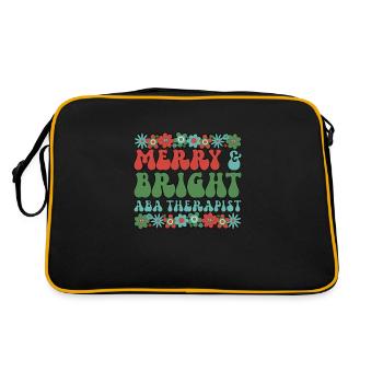 ABA Thérapeute Analystes du comportement de Noël Noël - Sac Retro - noir/or - Dos