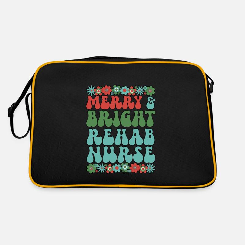 Infirmière en réadaptation Noël Soins infirmiers de réadaptation Noël Sac Retro