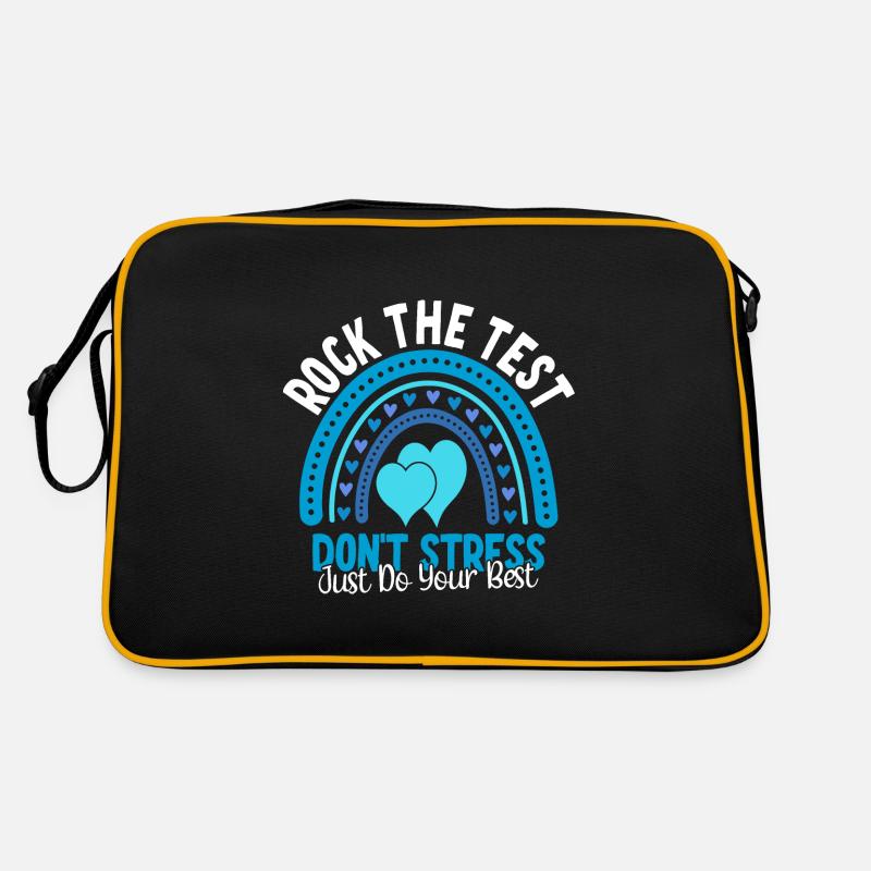 Rock den Test Retro Tasche