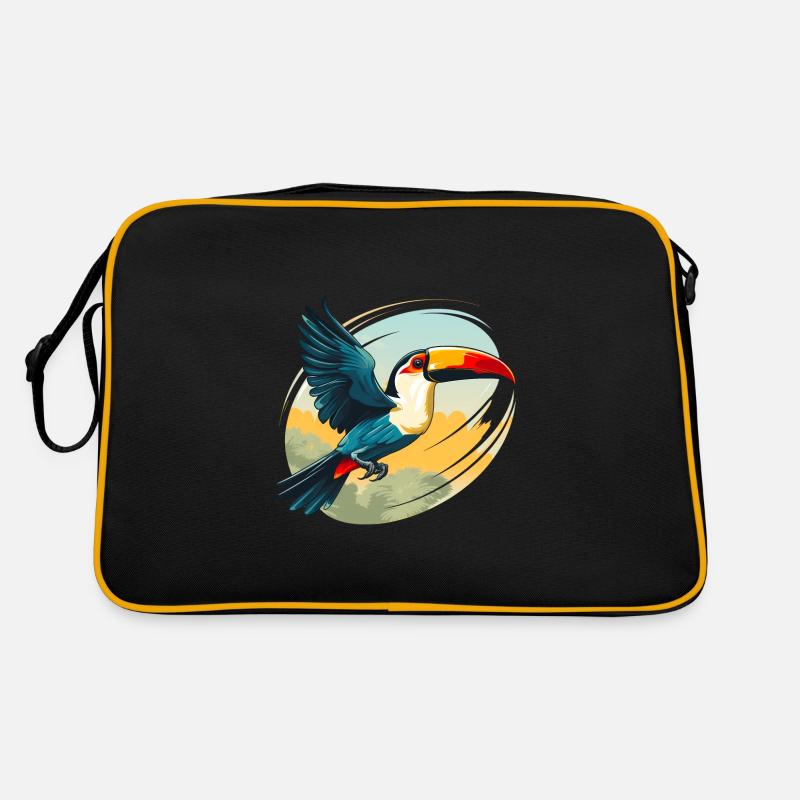 Libre comme un toucan Sac Retro