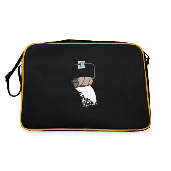Error 404 Page Not Found. IT Browser Design - Retro Bag - black/gold - Back
