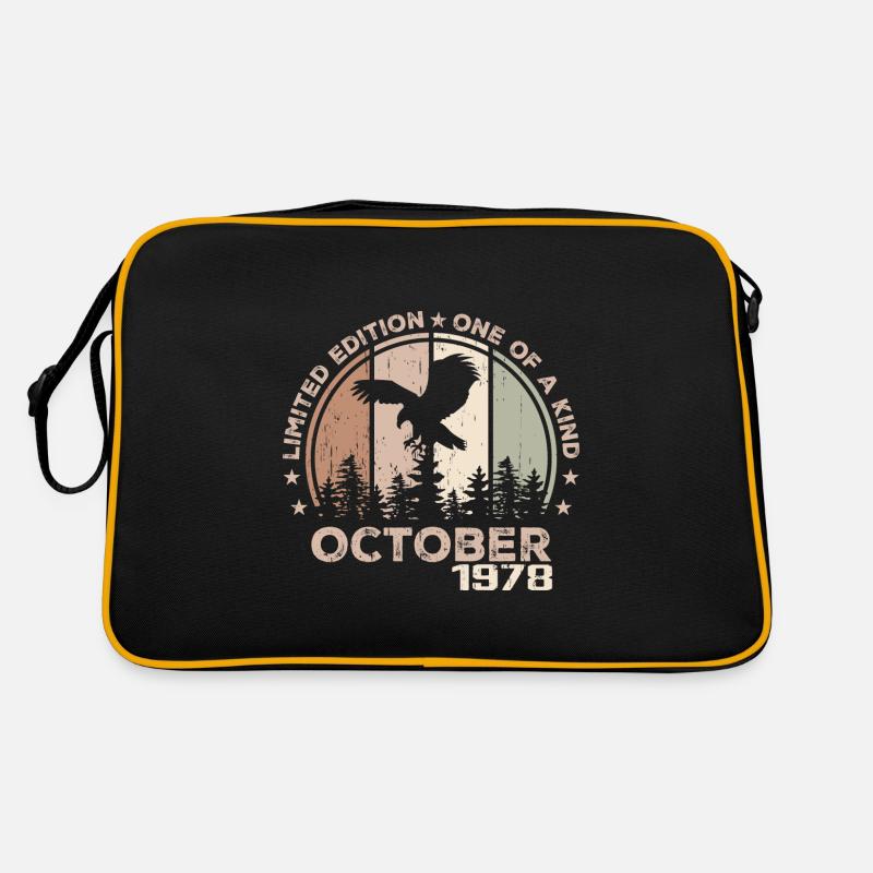 Incomparable depuis octobre 1978 46 Anniversaire Sac Retro