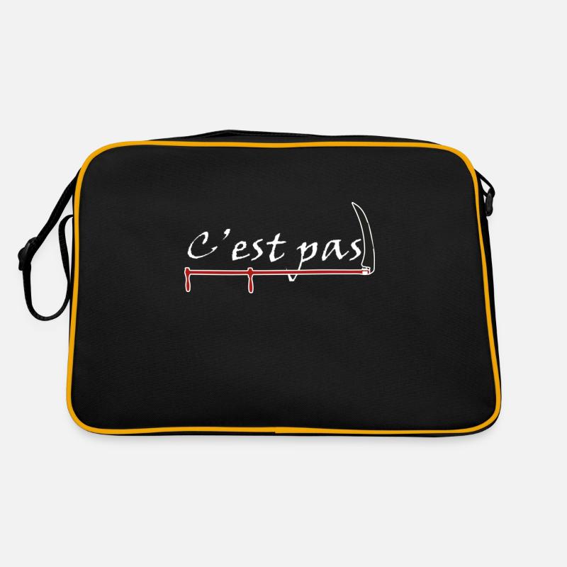 CpasFaux - Sac Retro - noir/or
