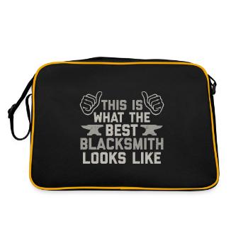 Farrier - Retro Bag - black/gold - Back