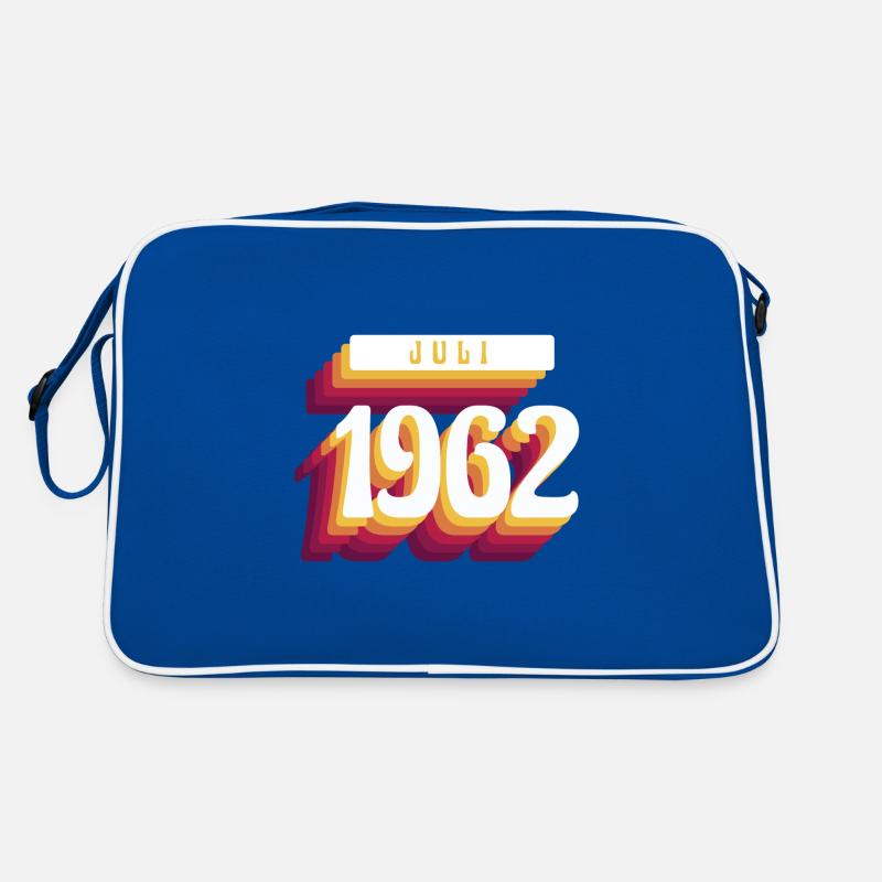 Juli 1962 - 60. Geburtstag Geschenk. Awesome. Retro Tasche