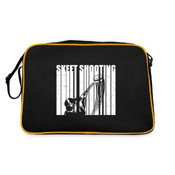Skeet - Retro Bag - black/gold - Back