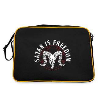 Satanistes - Sac Retro - noir/or - Dos