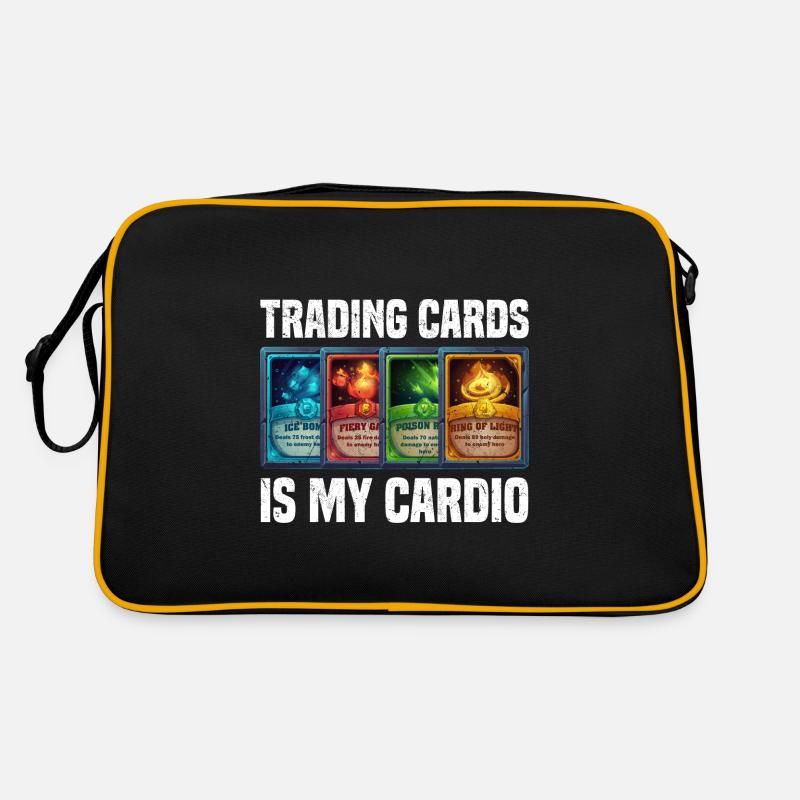 Trading karten Retro Tasche