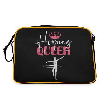 Hooping Queen Fitness Tendance Sport - Sac Retro - noir/or - Dos