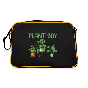 Houseplants - Retro Bag - black/gold - Back