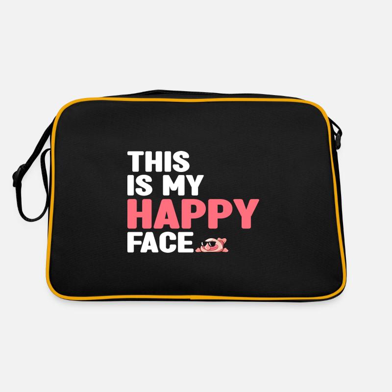 Blobfisch Retro Tasche