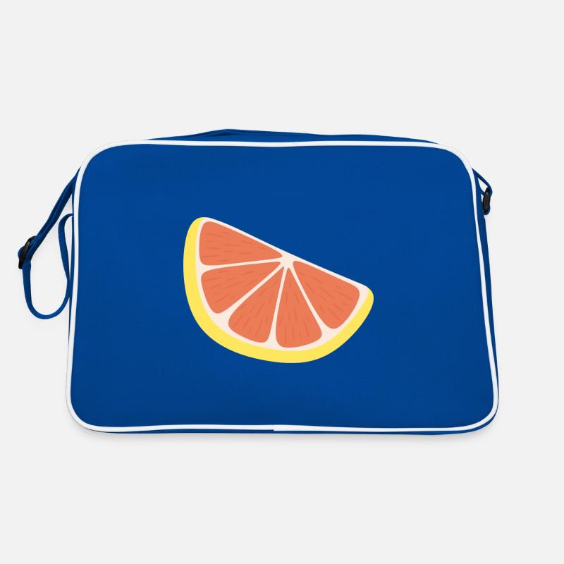 grapefruit slice Retro Bag