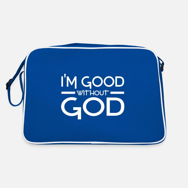 Atheism Proverbs Retro Bag