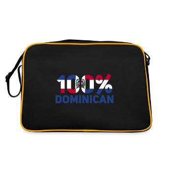 Dominicain - Sac Retro - noir/or - Dos