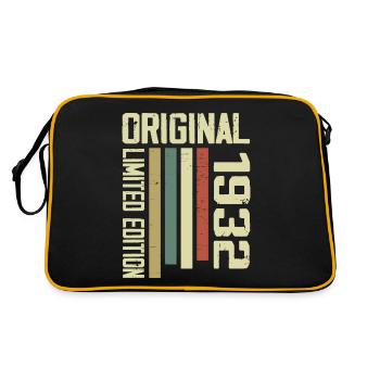 Retro 1932 cadeau 92e anniversaire Vintage 1932 - Sac Retro - noir/or - Dos