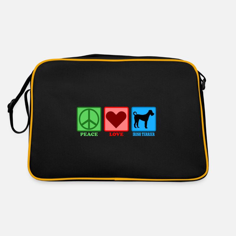 Irish Terrier chien Love Sac Retro