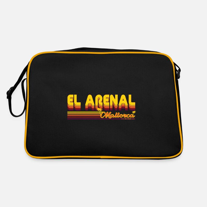 Conception de vacances d’été El Arenal Sac Retro