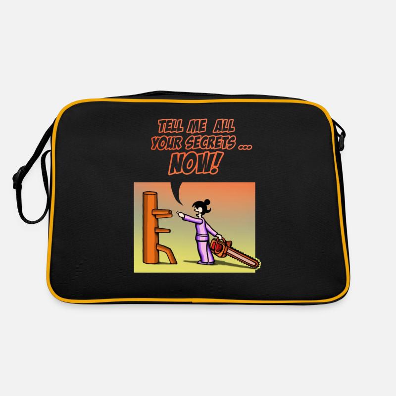 chainsaw 2016 multicol Retro Tasche