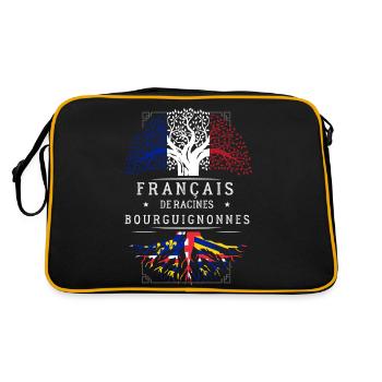 Racines Bourguignonnes - Sac Retro - noir/or - Dos