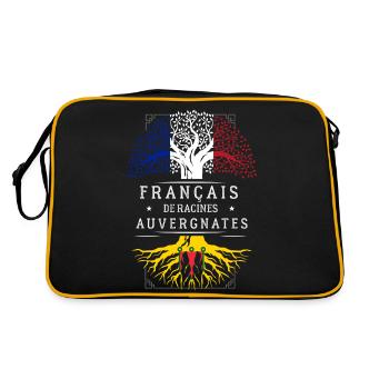 Racines Auvergnates - Sac Retro - noir/or - Dos