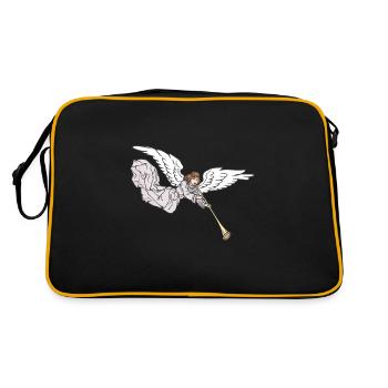 Fantasy angel song trumpet - Retro Bag - black/gold - Back