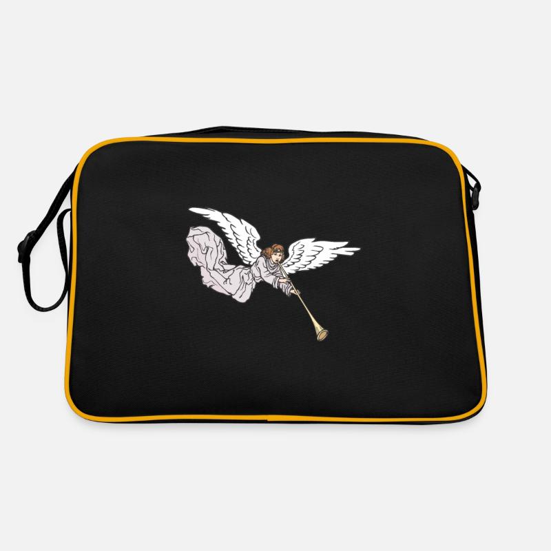 Fantasy Engel Lied Trompete Retro Tasche