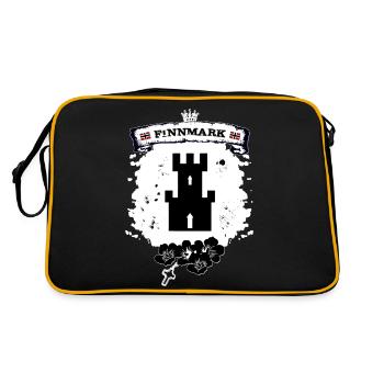 Finnmark - Sac Retro - noir/or - Dos