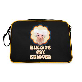 70s Bingus - Retro Bag - black/gold - Back