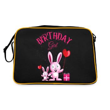 Fille d’anniversaire | Femmes de fille d’anniversaire - Sac Retro - noir/or - Dos
